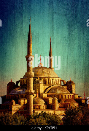 Die Blaue Moschee von Istanbul Stockfoto