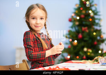 Vorbereitung Weihnachten Überraschung Stockfoto