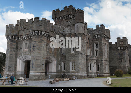 Wray Castle, Cumbria Stockfoto