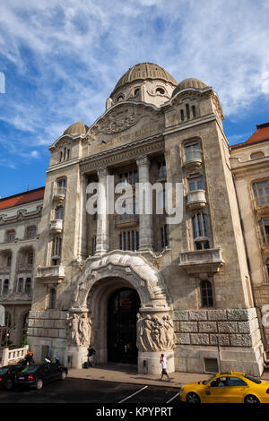 Hotel Gellert Budapest, Jugendstil Architektur, Wahrzeichen der Stadt, Ungarn, Europa Stockfoto