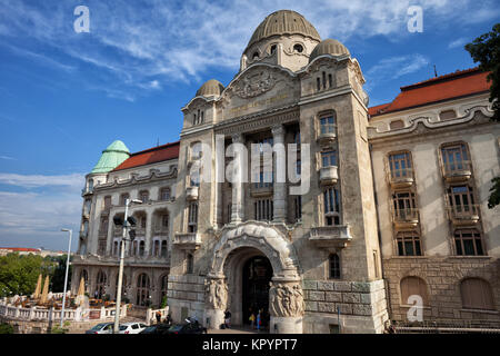 Hotel Gellert Budapest, Jugendstil Architektur, Wahrzeichen der Stadt, Ungarn, Europa Stockfoto