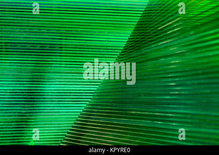 Deep Green Emerald abstrakte leuchtende Linien Hintergrund Stockfoto