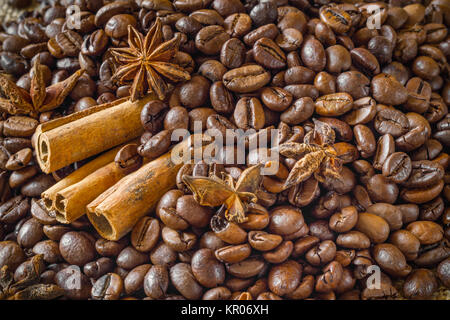 Kaffee Bohnen Stockfoto