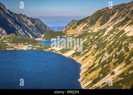 Beaitiful Bergsee im Sommer, Tal der fünf Seen, Polen, Zakopane Stockfoto