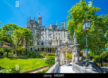 Quinta da Regaleira in Sintra, Portugal. Stockfoto