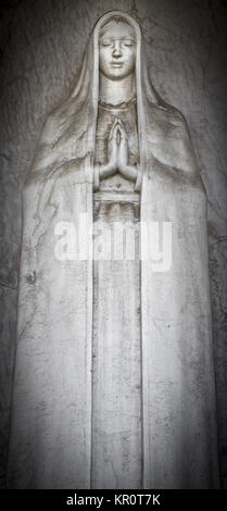 Statue der Jungfrau Maria Stockfoto