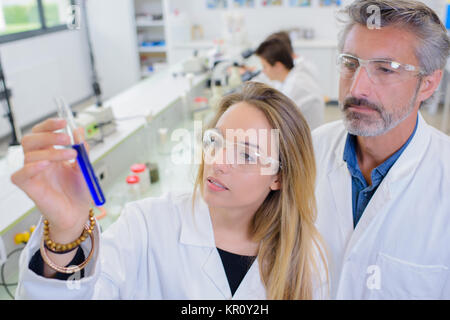 im Inneren des Labors Stockfoto