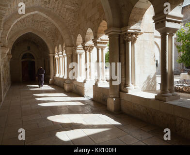 Kirche St. Katharina, Bethlehem, Palästina. Stockfoto