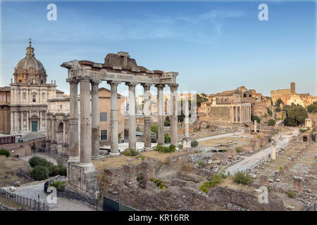 Das Forum Romanum. Rom, Italien Stockfoto