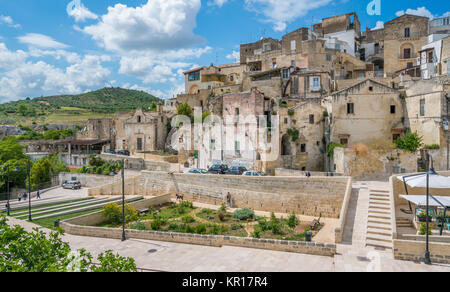 Malerische Anblick in Gravina in Puglia, Provinz Bari, Apulien, Süditalien. Stockfoto