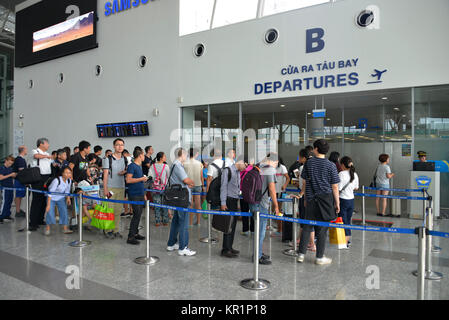 Checkin, International Airport, Noi bucht, Hanoi, Vietnam, vom Internationalen Flughafen Noi Bai Stockfoto