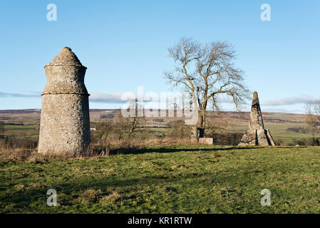 Frau Sykes' Unsinnigkeiten. Sorrelsykes Park, Edgley, Aysgarth, Yorkshire Dales National Park, Großbritannien Stockfoto