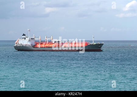 Gas Frachtschiff Stockfoto