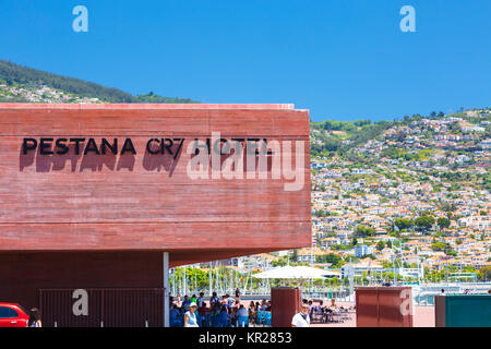 Pestana CR7 Hotel. Stockfoto