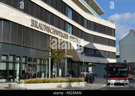 Braunschweiger Zeitung, unten zu Brüdern, Braunschweig, Niedersachsen, Deutschland, Braunschweiger Zeitung, Hintern Bruedern, Braunschweig, Niedersachsen, Deut Stockfoto