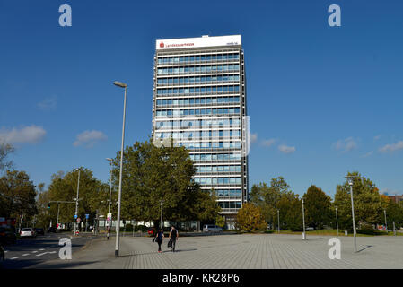 Hochhaus der Brunswick broads land Sparkasse, Friedrich Wilhelm Platz, Braunschweig, Niedersachsen, Deutschland, Hochhaus der Braunschweigischen Lande Stockfoto