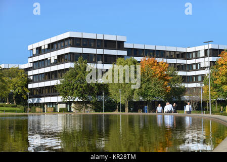 Bertelsmann Verlag, Sitz, Carl Bertelsmann Straße, G?tersloh, Nordrhein-Westfalen, Deutschland, Bertelsmann-Verlag, Hauptverwaltung, Stockfoto