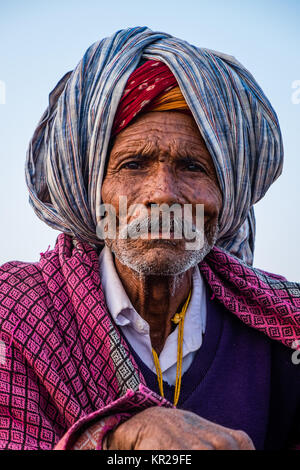 Pushkar Camel Fair, Rajasthan Stockfoto