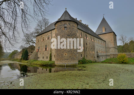 Water Castle, Haus Kemnade, Nordrhein-Westfalen, Deutschland, Wasserburg Haus Kemnade,, 92660 Stockfoto