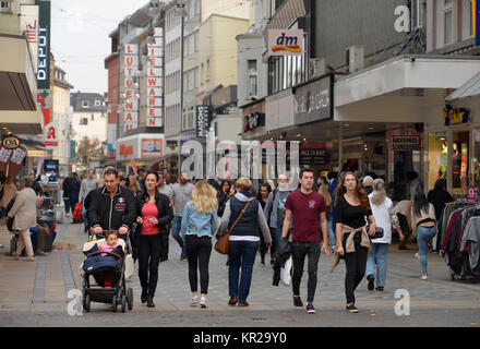 Einkaufstrasse, Ost helle Weise, Dortmund, Nordrhein-Westfalen, Deutschland, Ostenhellweg,, 92660 Stockfoto