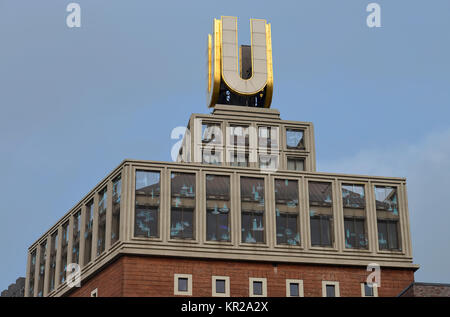 Dortmunder U, Leonie Reygers Terrasse, Dortmund, Nordrhein-Westfalen, Deutschland, Dortmunder U, Leonie-Reygers - Terrasse,, 92660 Stockfoto