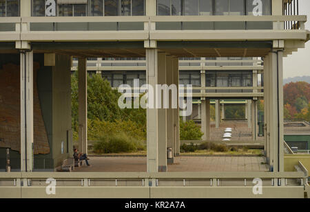 Gebäude Zeile N, Ruhr-Universität, Bochum, Nordrhein-Westfalen, Deutschland, Gebaeudereihe N, Ruhr-Universitaet,, 92660 Stockfoto