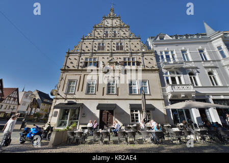 Neue Stadt - dweller Rathaus, L?bberstrasse, Herford, Nordrhein-Westfalen, Deutschland, Neustaedter Rathaus, Luebberstrasse, Baden-Württemberg, Deutsch Stockfoto