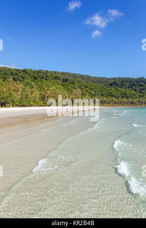 Schönen tropischen Strand auf Koh Kood Insel in Thailand. Stockfoto