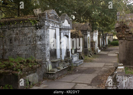 Lafayette Friedhof Gräber in der New Orleans Garden District. Stockfoto