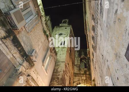 Altstadt von Split Stockfoto