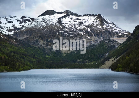 See und Berge Stockfoto