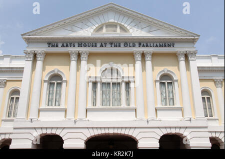 Kunst Haus am alten Parlament in Singapur Stockfoto