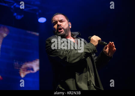 Alphaville führt Live at Campo Pequeno mit: Marian Gold Wo: Lissabon, Lisboa, Portugal Wann: 16 Aug 2017 Quelle: Rui M Leal/WENN.com Stockfoto