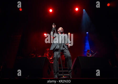 Alphaville führt Live at Campo Pequeno mit: Marian Gold Wo: Lissabon, Lisboa, Portugal Wann: 16 Aug 2017 Quelle: Rui M Leal/WENN.com Stockfoto