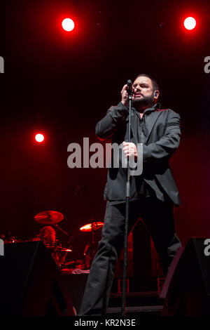 Alphaville führt Live at Campo Pequeno mit: Marian Gold Wo: Lissabon, Lisboa, Portugal Wann: 16 Aug 2017 Quelle: Rui M Leal/WENN.com Stockfoto