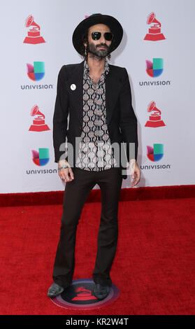 18 Latin Grammy Awards Ankünfte am MGM Grand Garden Arena bietet: Leiva Wo: Las Vegas, Nevada, United States Wenn: 16 Nov 2017 Credit: Judy Eddy/WENN.com Stockfoto