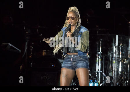 Mary J Blige im Nice Jazz Festival auf 2017/07/19 Stockfoto