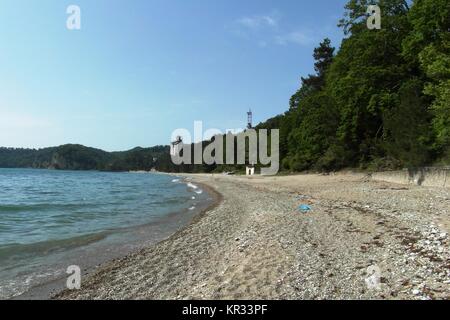 Klare Natur in Mussera, Abchasien Stockfoto