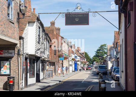 High Street, Edenbridge, Kent, England, Vereinigtes Königreich Stockfoto