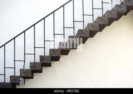 alte Treppen Stockfoto