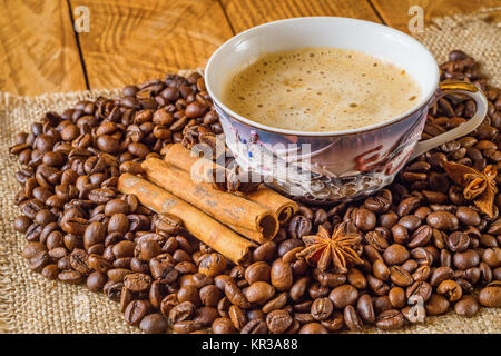 Kaffee Bohnen Stockfoto