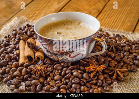 Kaffee Bohnen Stockfoto