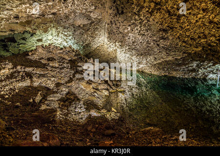 Berühmte Barbarossahöhle in Thüringen, Kyffhaeuser land Stockfoto