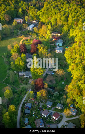 Plauer See mit Ferienwohnungen, Stuer, Mecklenburgische Seenplatte, Mecklenburger Seenplatte, Mecklenburg-Vorpommern, Deutschland, Stuer, Mecklenburg L Stockfoto