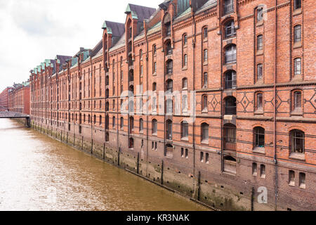 Speicherstadt hamburg Stockfoto