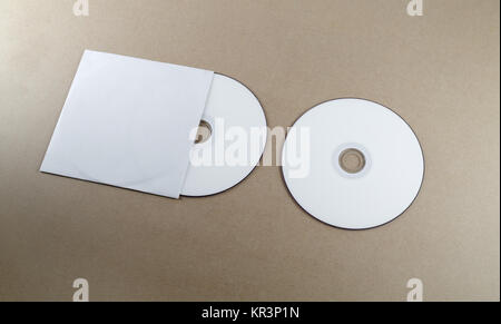 Leere CD Stockfoto