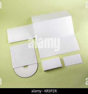 ID-Vorlage Stockfoto