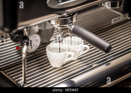 Kaffee Maschine Stockfoto
