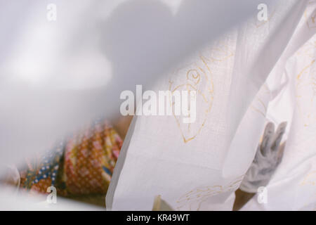Batik Indonesien Stockfoto