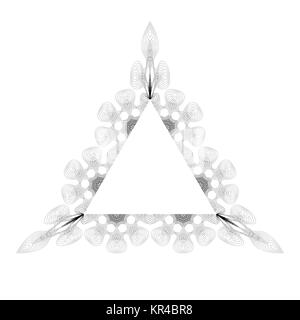 Vintage Dreieck Frame Stockfoto